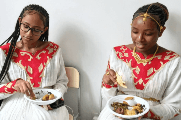 Eating Traditional Food