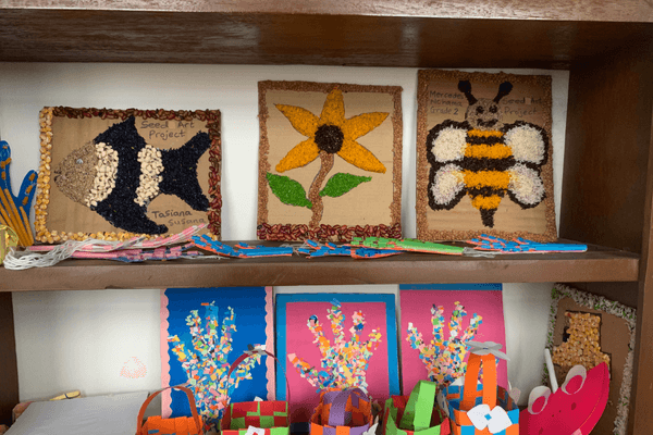 Students in traditional attire