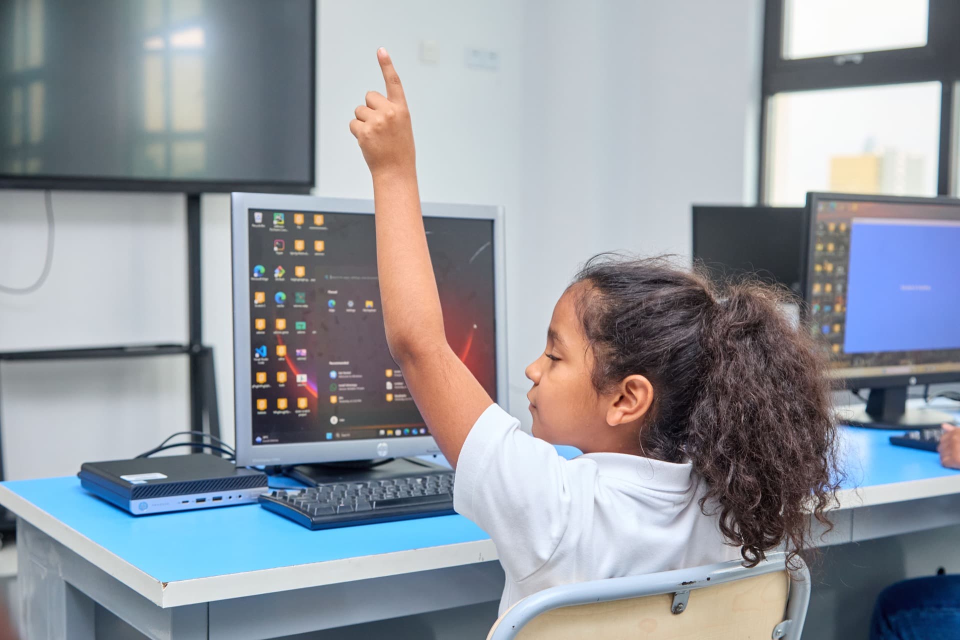 Adult students in a classroom setting