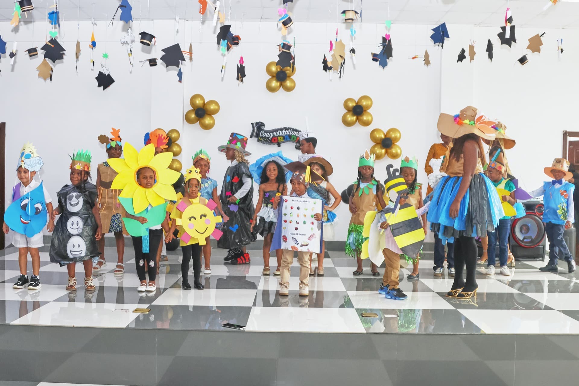 Students on a university tour