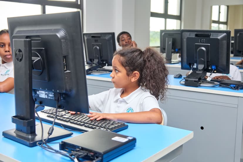 Student at the ICT Lab